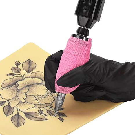 Tattoo Grip Cohesive Bandage Itsekiinnittyvä kääre