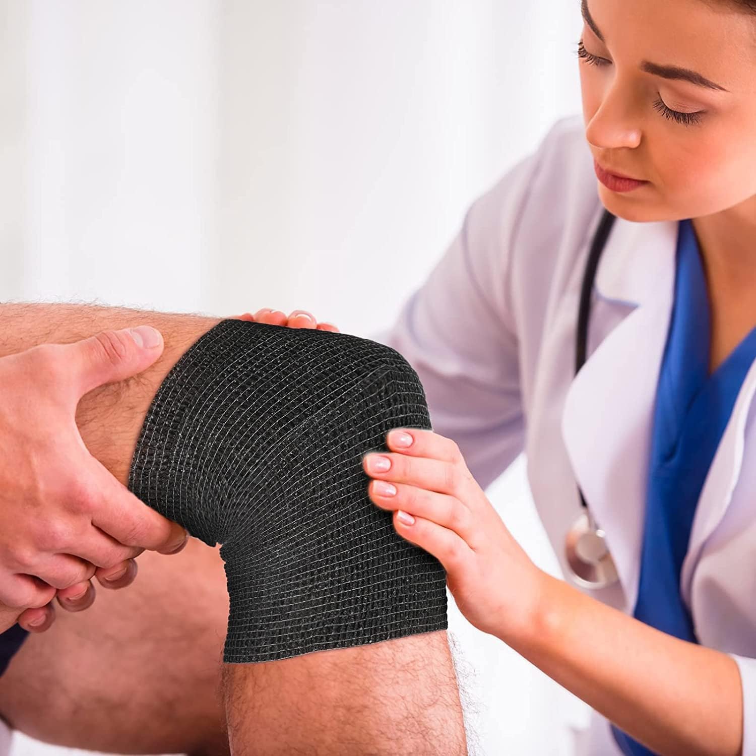 Terveydenhuollon kääre, elastinen ja koossaava side