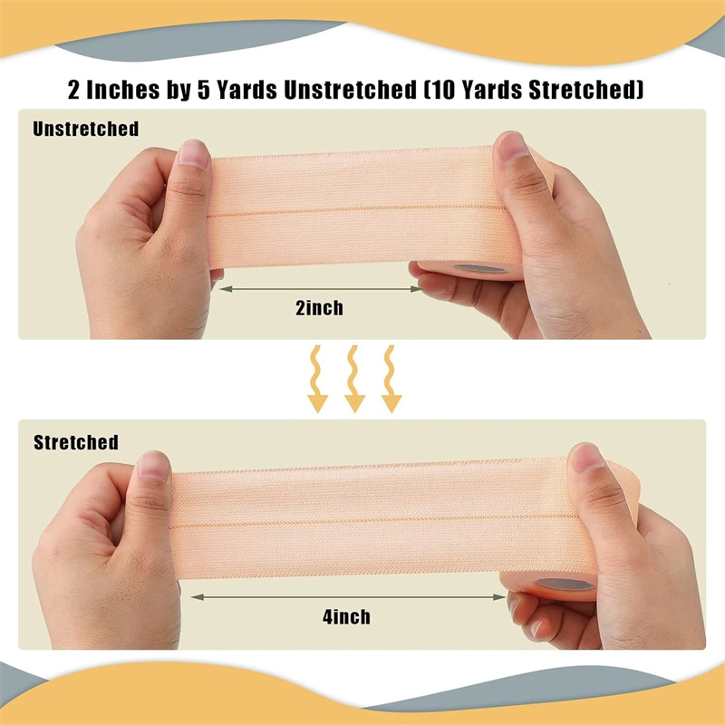 Eastic Therapeutic Tape (EAB) – Joustava sideaine puristamiseen ja tukemiseen Eastic Therapeutic Tape (EAB) – Joustava sideaine puristamiseen ja tukemiseen
